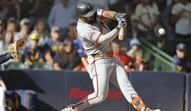 Ramos hits 2-run single off Megill with 2 outs in 9th as Giants rally past Brewers 4-3