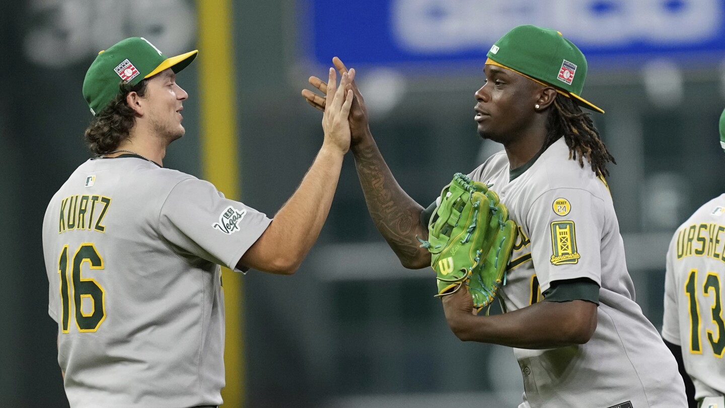 A's future looks bright as talented youngster Nick Kurtz leads charge toward Las Vegas