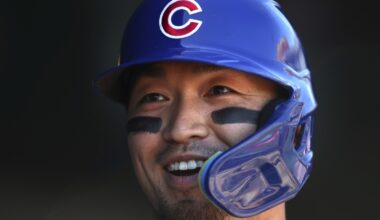 Suzuki homers twice and knocks in 5 as Cubs rout A's 10-2 for 3-game sweep