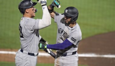 Yankees become 1st MLB team to hit 9 home runs in a game twice in one season