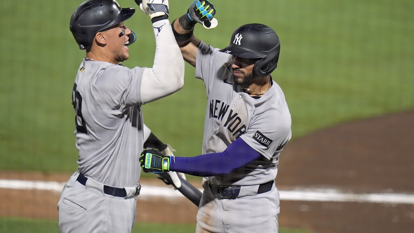 Yankees become 1st MLB team to hit 9 home runs in a game twice in one season
