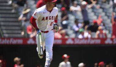 Mike Trout homers again but Angels fall to the Rays