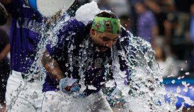 Dodgers can't stop Rockies from rallying to walk-off win
