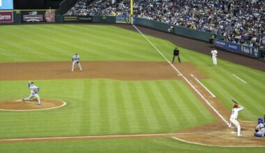 Two arrests made after violent brawl between Angels and Dodgers fans