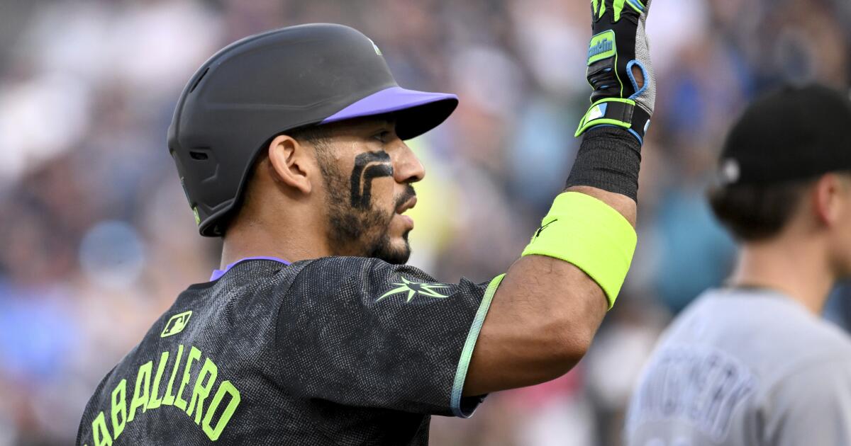 José Caballero reacts after mid-game trade from Rays to Yankees