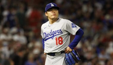 Yoshinobu Yamamoto gets rocked by Angels in Dodgers' loss