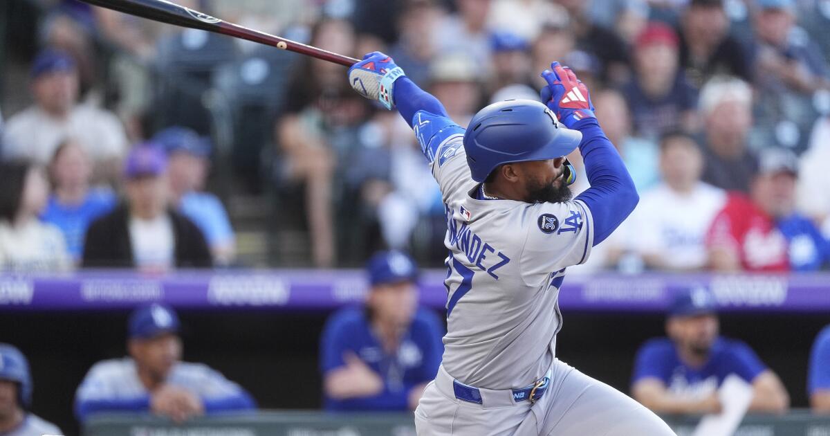 Defense isn't an issue as Dodgers rout the Rockies