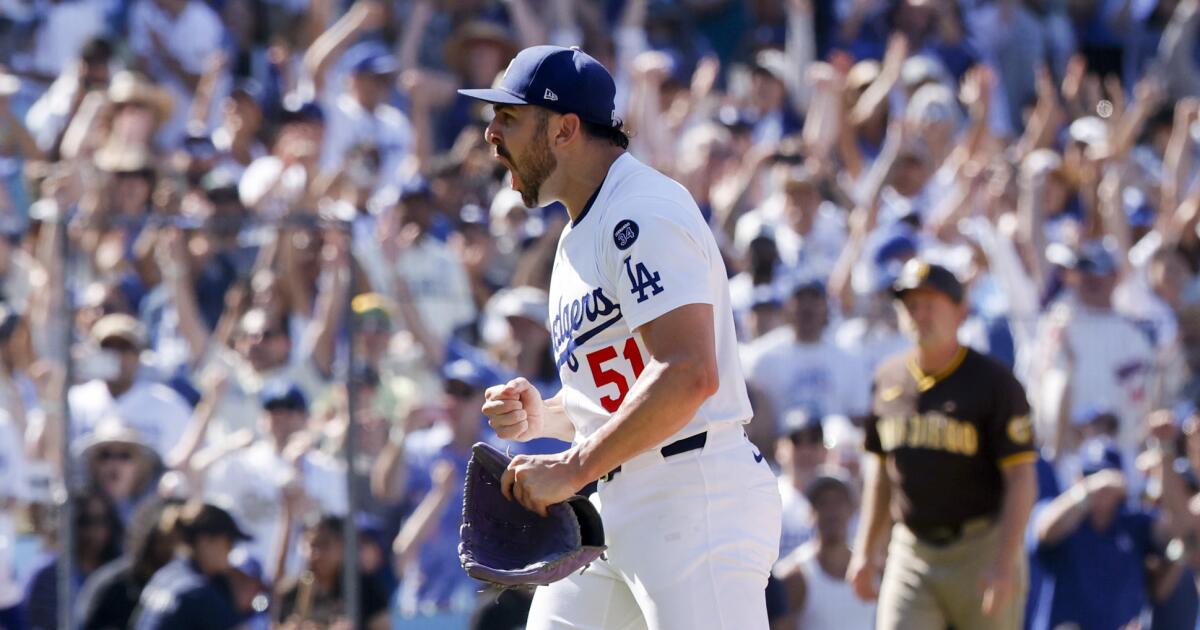 Dodgers dominate stumbling Padres and prove they're better