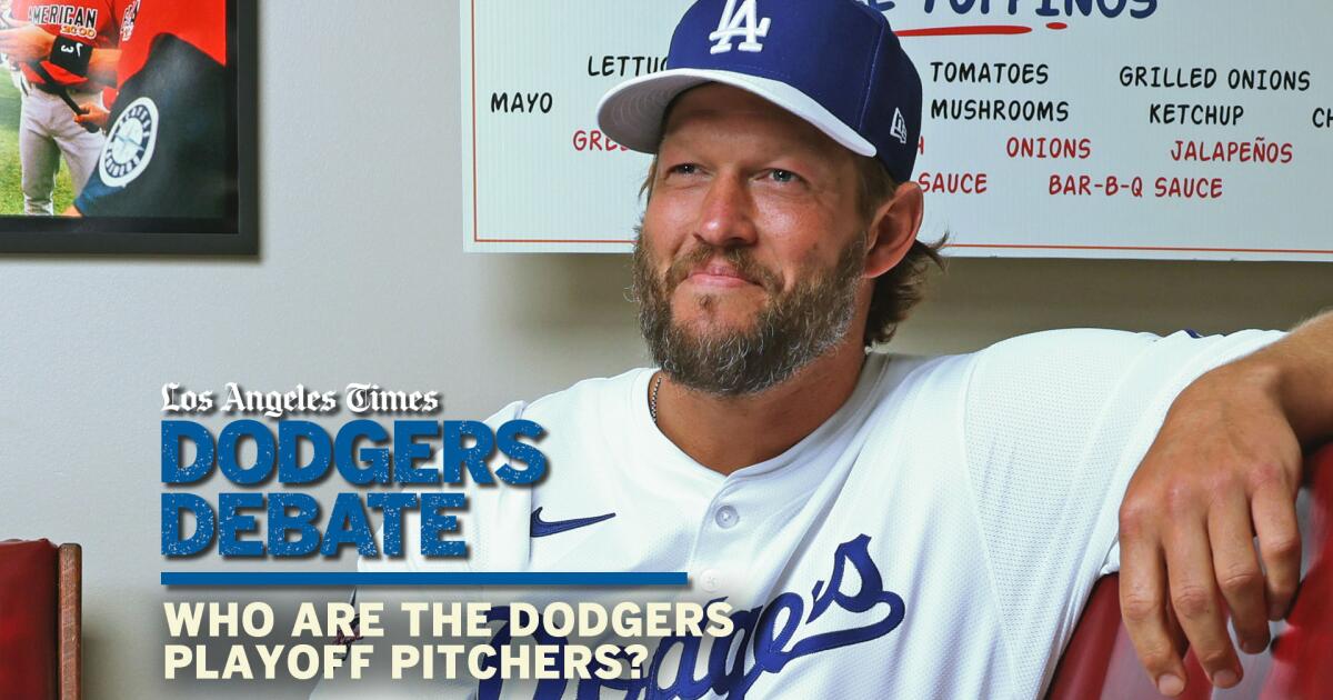 Who are the dodgers playoff pitchers? | Dodgers Debate