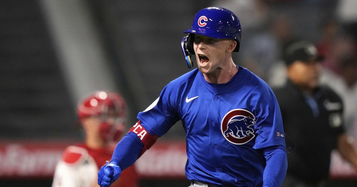 Pete Crow-Armstrong's late home run lifts Cubs over Angels