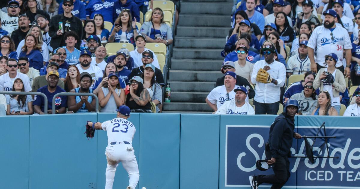 Plaschke: Invincible Dodgers look very beatable, and that’s a problem