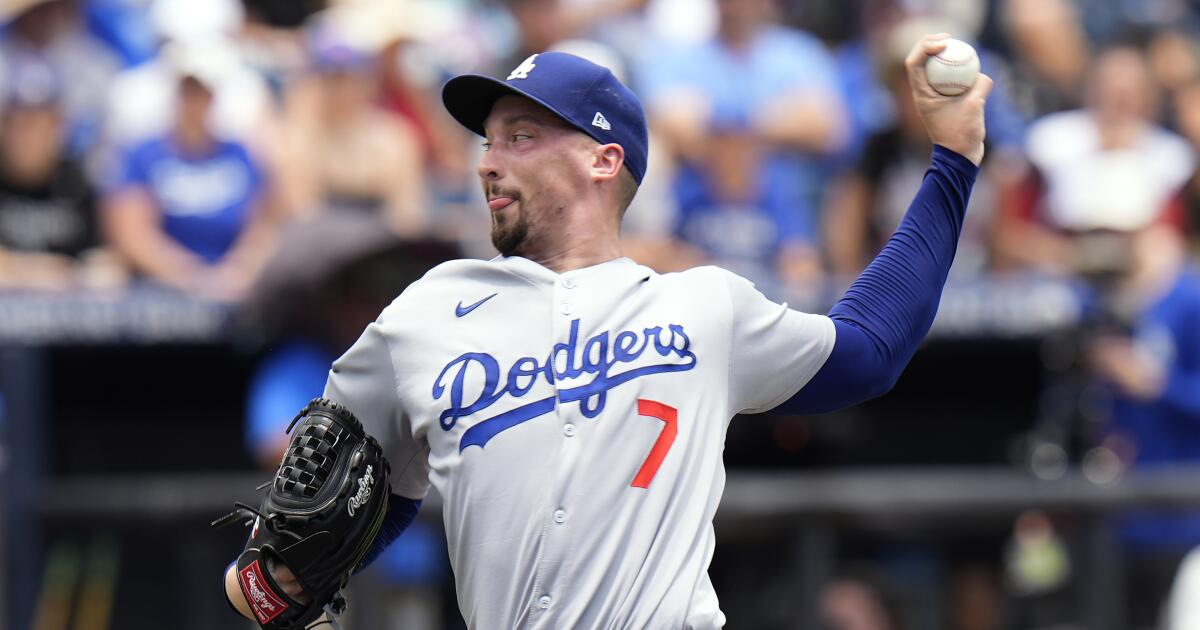 Blake Snell is sharp in Dodgers return, but Rays get the win