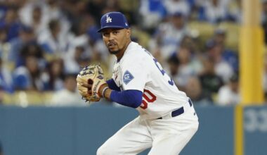 Why the Dodgers aren't moving Mookie Betts back to right field