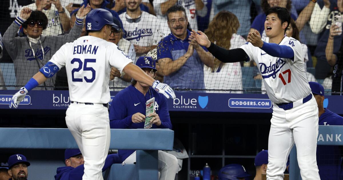 Tommy Edman continues to reveal his inner slugger in Dodgers' win