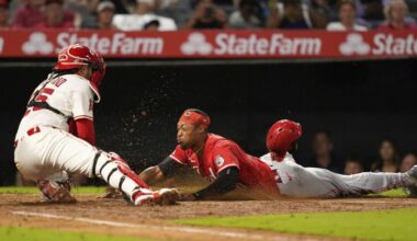 Reds score two in the ninth off Kenley Jansen to beat the Angels