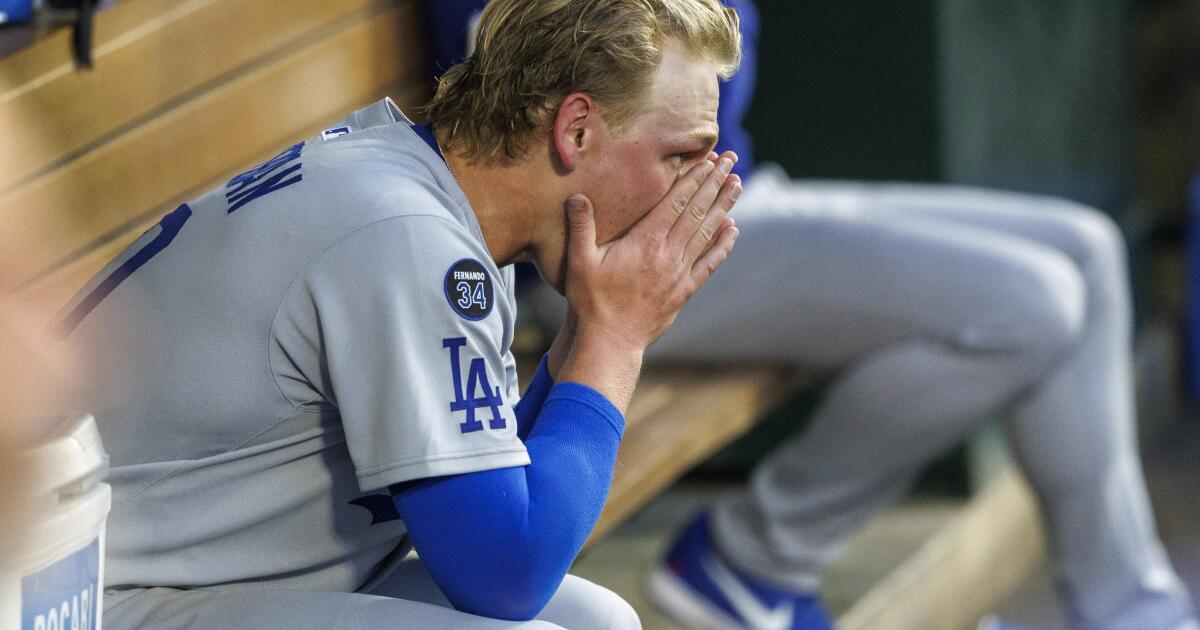 Walk-off loss to Angels puts Dodgers in first-place tie in NL West