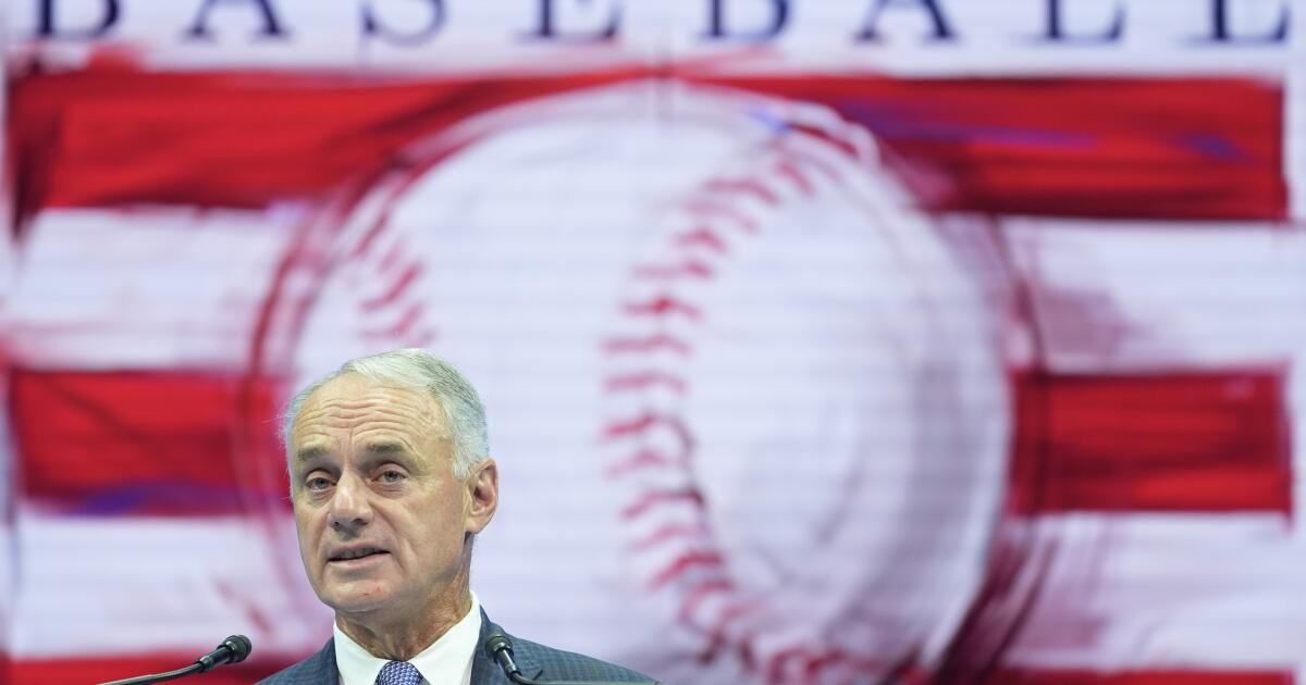 Rob Manfred pushes for MLB geographical realignment sooner than later