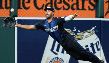 Matt Vierling hits three-run home run to lift Tigers over Angels