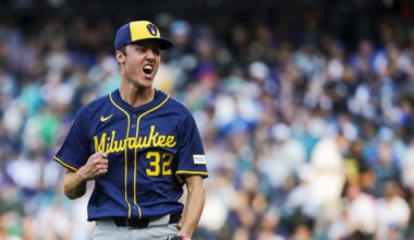 Jacob Misiorowski heads to injured list with leg injury, Logan Henderson recalled to start today