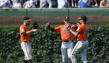 The Orioles take aim at a road series win as they close series vs. Cubs