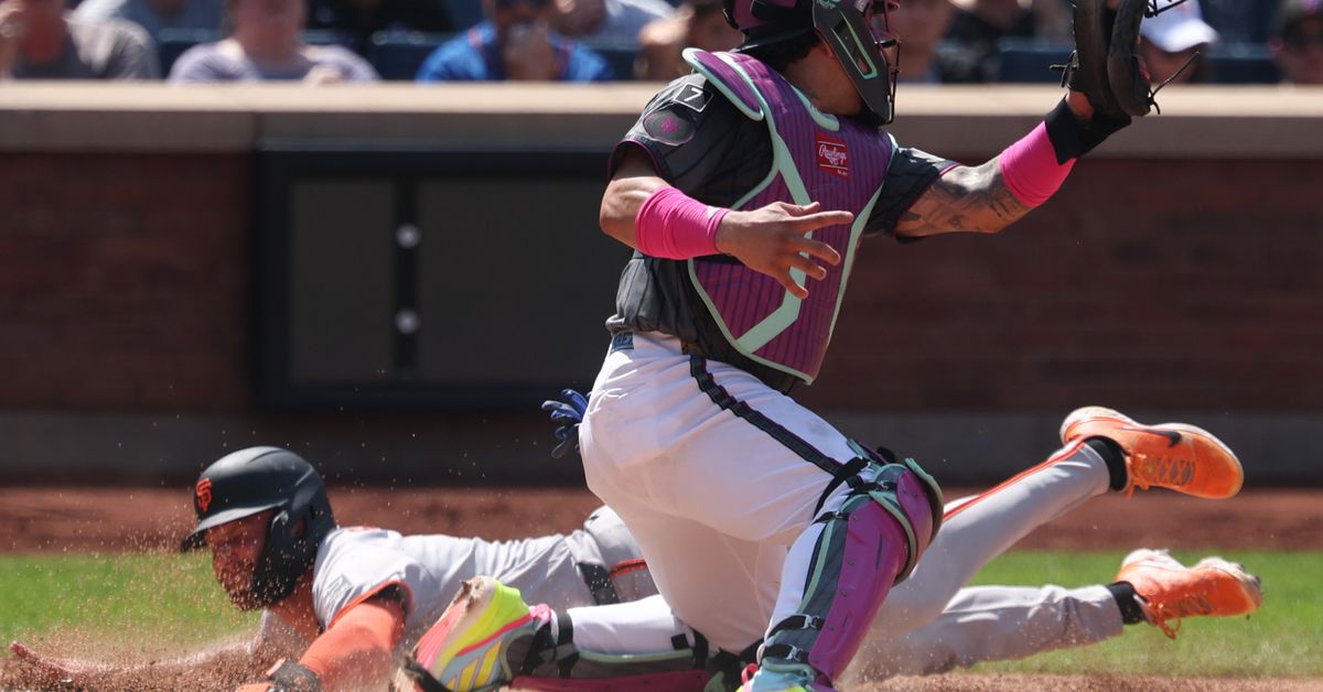 Montas and the Mets struggle in series finale against Giants