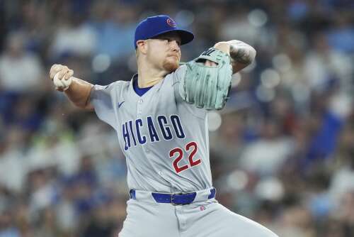 Cubs pitcher Cade Horton reflects on trying to be a two-sport college athlete