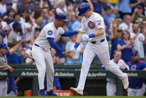 Caissie leads Cubs to victory