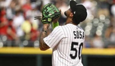 Sosa, Montgomery homer, Martin works six strong innings as White Sox beat Guardians 6-4