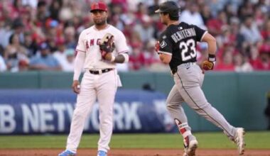 Benintendi, Sosa each hit a HR as White Sox beat Angels 6-3