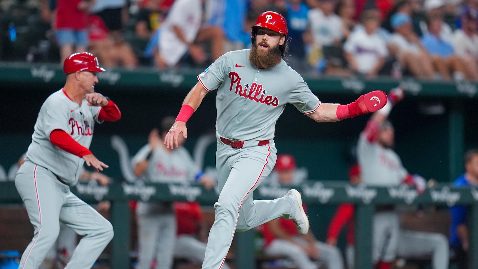 Max Kepler has go-ahead hit as Phillies beat Rangers 3-2 and hand deGrom his 3rd loss in a row
