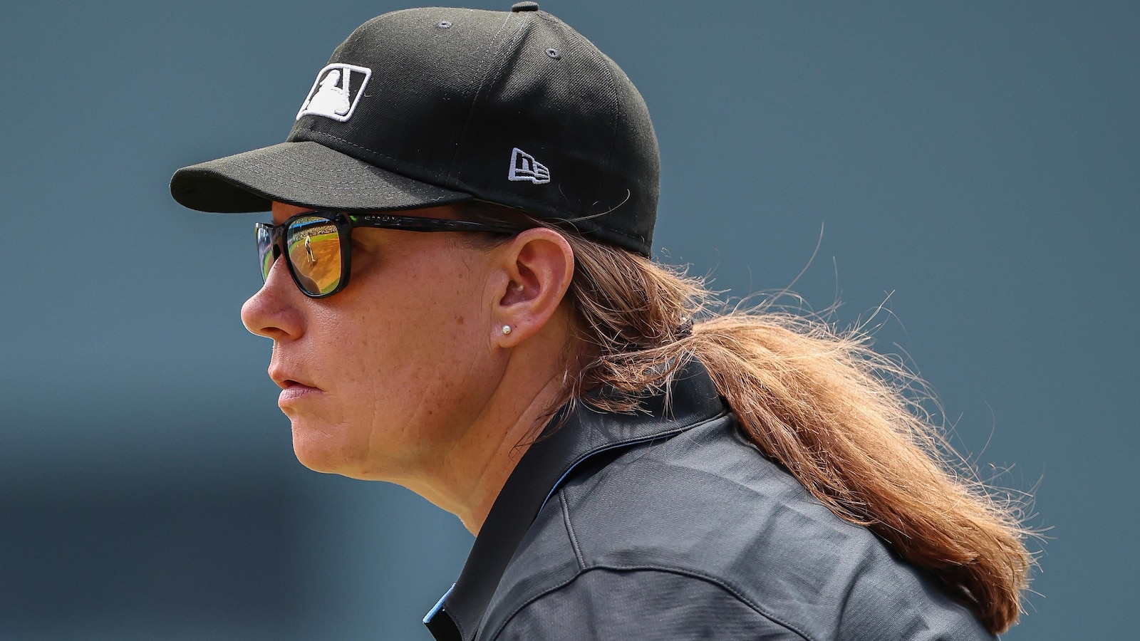 Jen Pawol breaks MLB's gender barrier as first female umpire for regular-season game