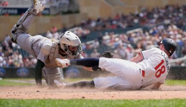Tyler Soderstrom goes 4 for 4 to stretch hitting streak to 19 games as A's sweep Twins with 8-3 win