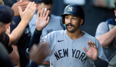 Stanton’s 10th-inning homer lifts Yankees over Rays 6-4 for first extra-inning win on road