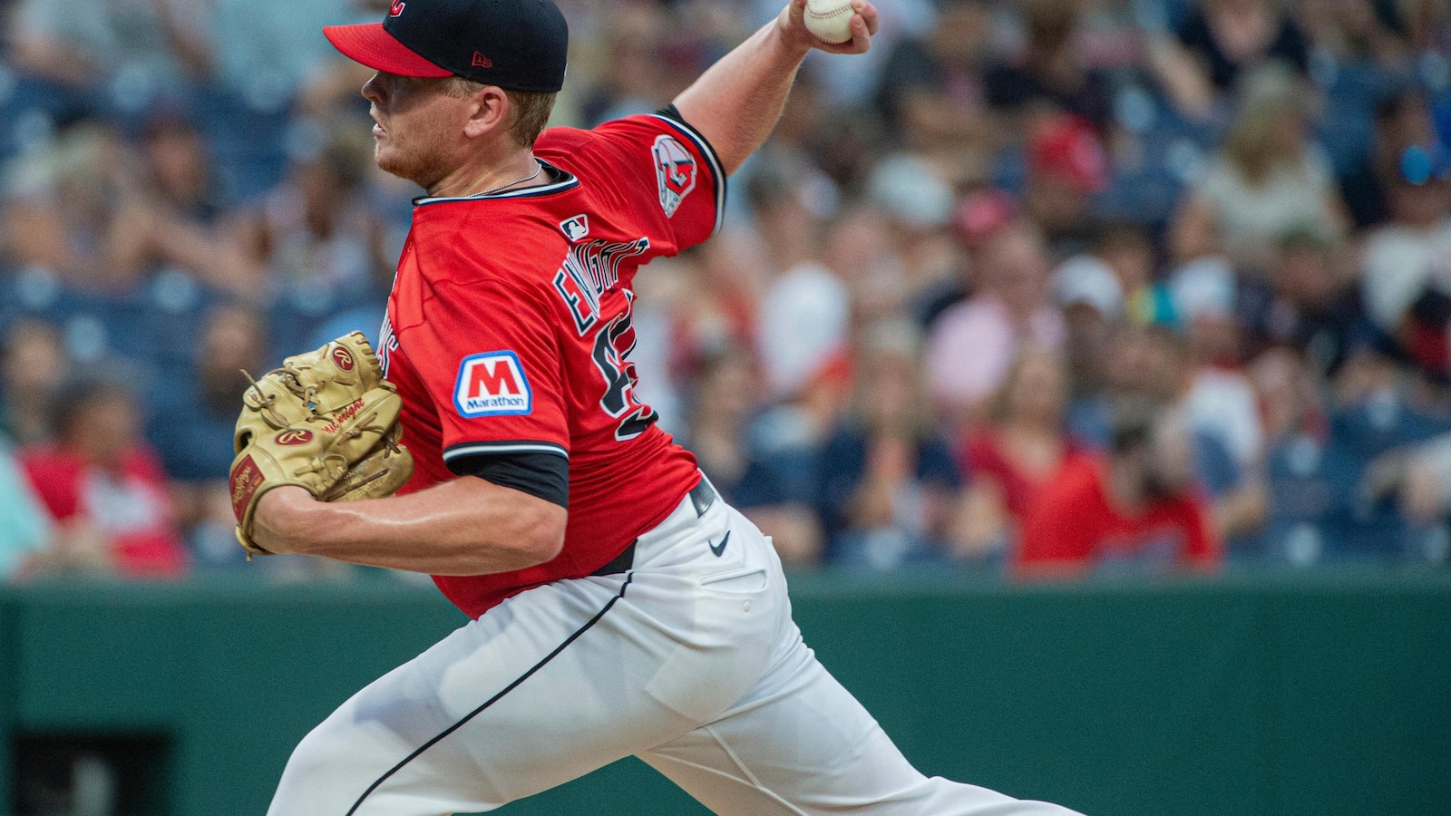 Guardians reliever Nic Enright, battling lymphoma, earns emotional first save