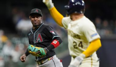 Monasterio and Durbin homer in the Brewers' 7-5 victory over the Diamondbacks