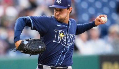 Junior Caminero homers twice as the Rays beat the slumping Guardians 9-0