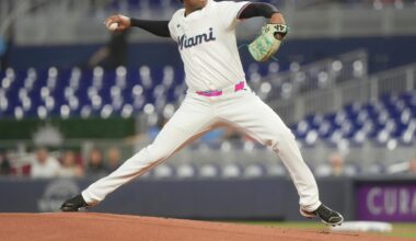 Edward Cabrera strikes out 10 as the Miami Marlins beat the Atlanta Braves 2-1
