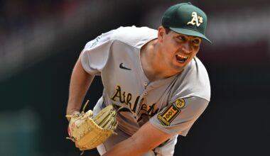Jacob Lopez strikes out career-high 10 in 7 2/3 innings as A's beat the Nationals 6-0