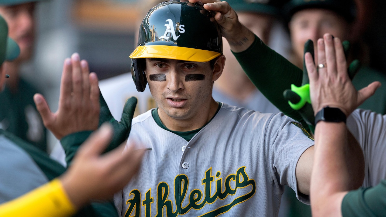 Langeliers hits a 2-run home run in the 10th inning to lift the A's past the Twins, 4-2