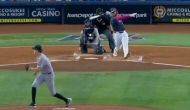 FOX announcer makes unfortunate mistake during Yankees-Marlins recap