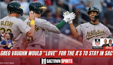 Video: Greg Vaughn would "Love" for the A's to Stay in Sacramento