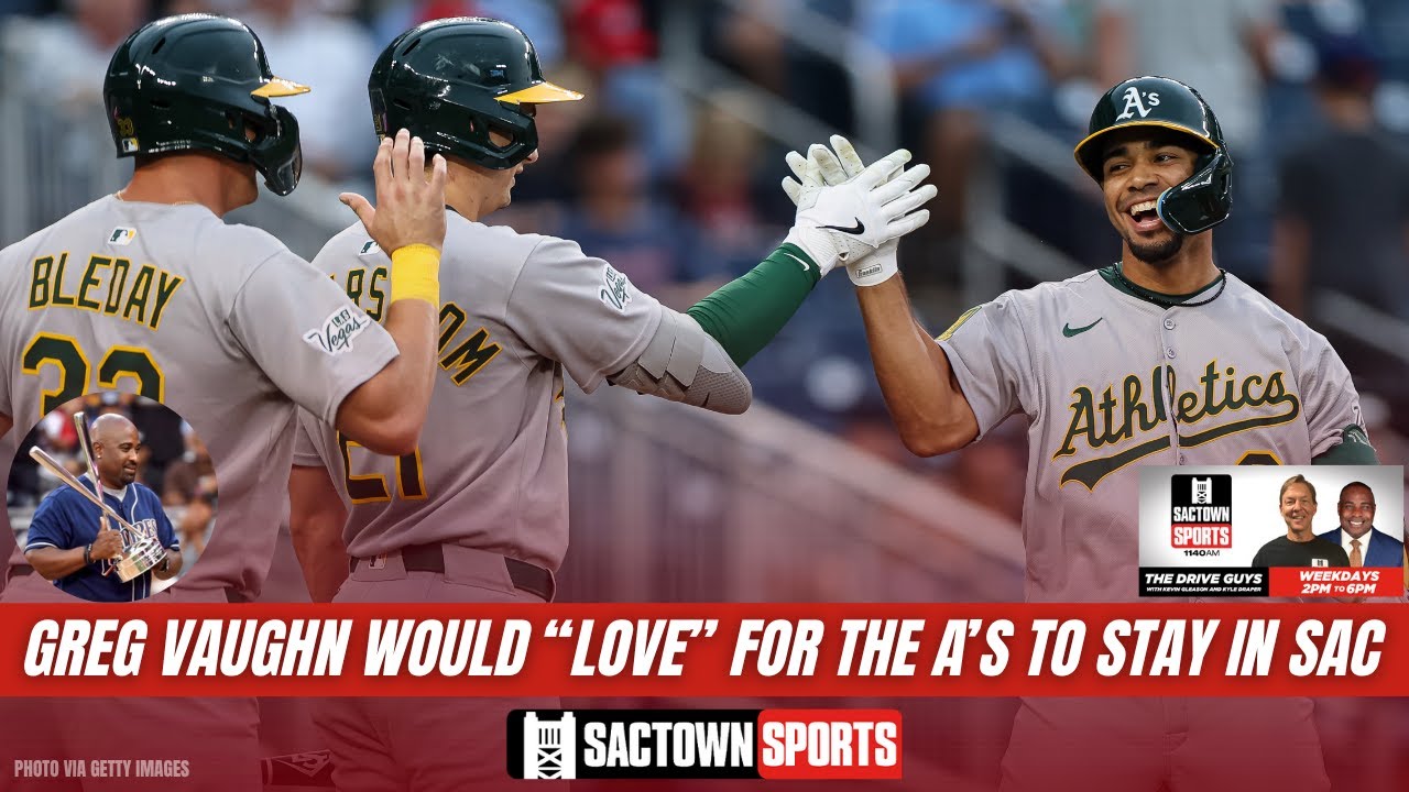 Video: Greg Vaughn would "Love" for the A's to Stay in Sacramento