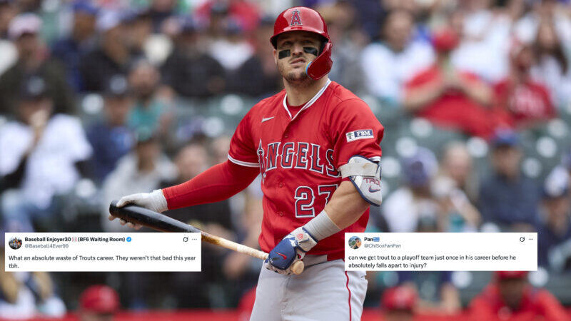 “Mike Trout Wanted This Sh*t” – Fans Hold Nothing Back On Angels Superstar As Team Hits Rock Bottom With Awful Record