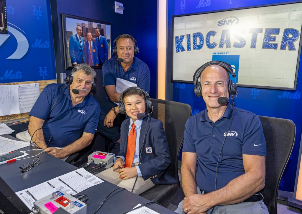 Gary Cohen, right, spoke about Matt Shaw's recent absence from the Cubs.