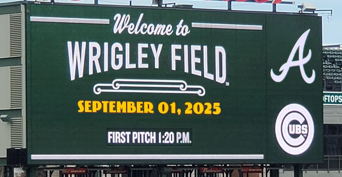 Cubs vs. Braves Monday 9/1 game threads