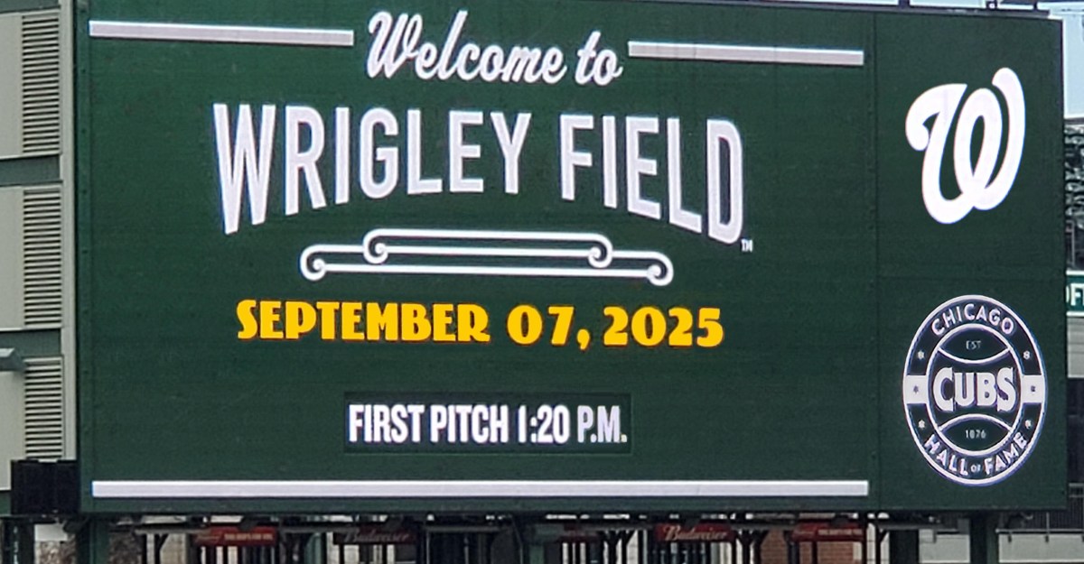 Cubs vs. Nationals Sunday 9/7 game threads