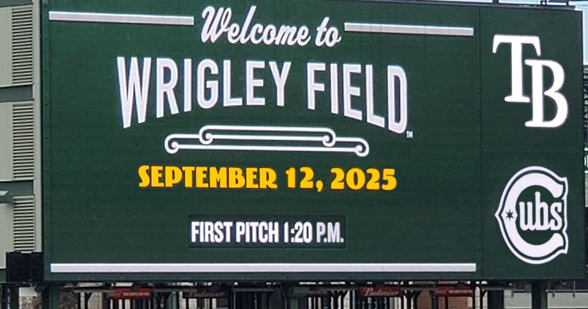 Cubs vs. Rays Friday 9/12 game threads