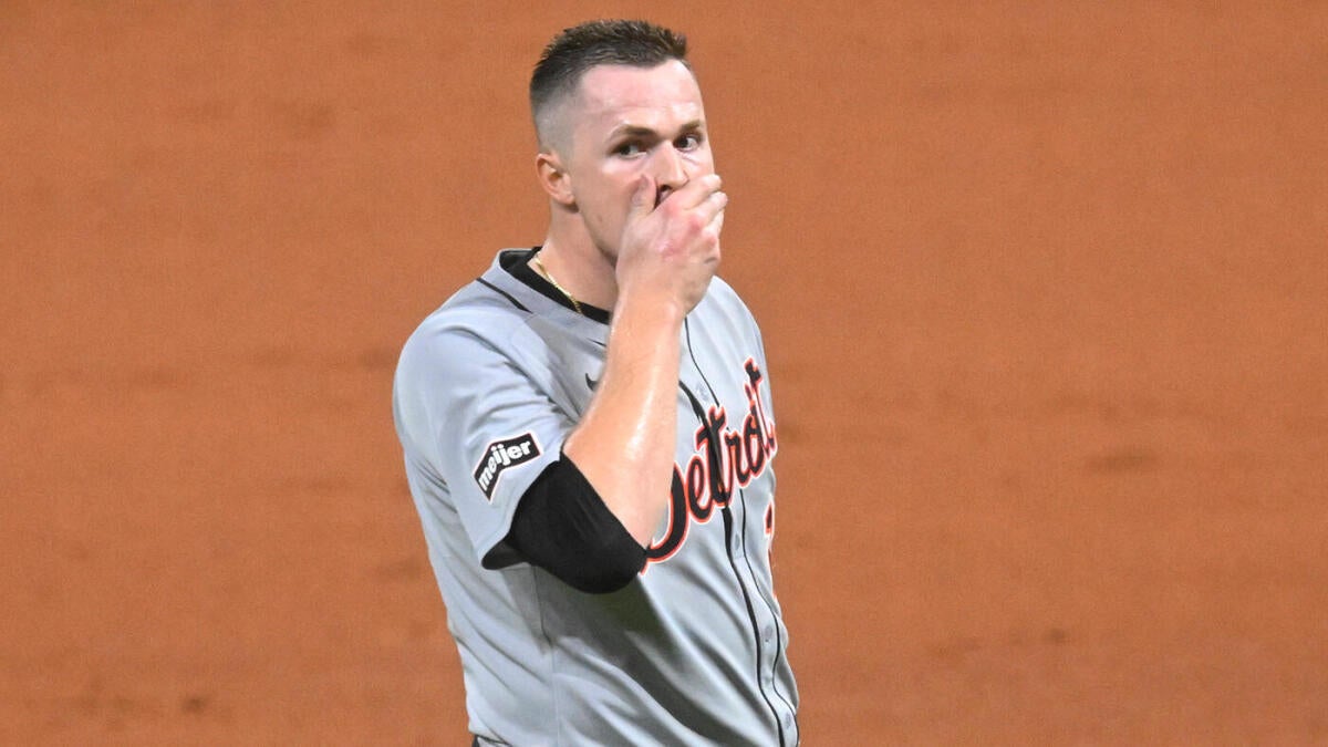 Tigers' Tarik Skubal visits Guardians' David Fry in hospital after hitting him in face with 99-mph fastball