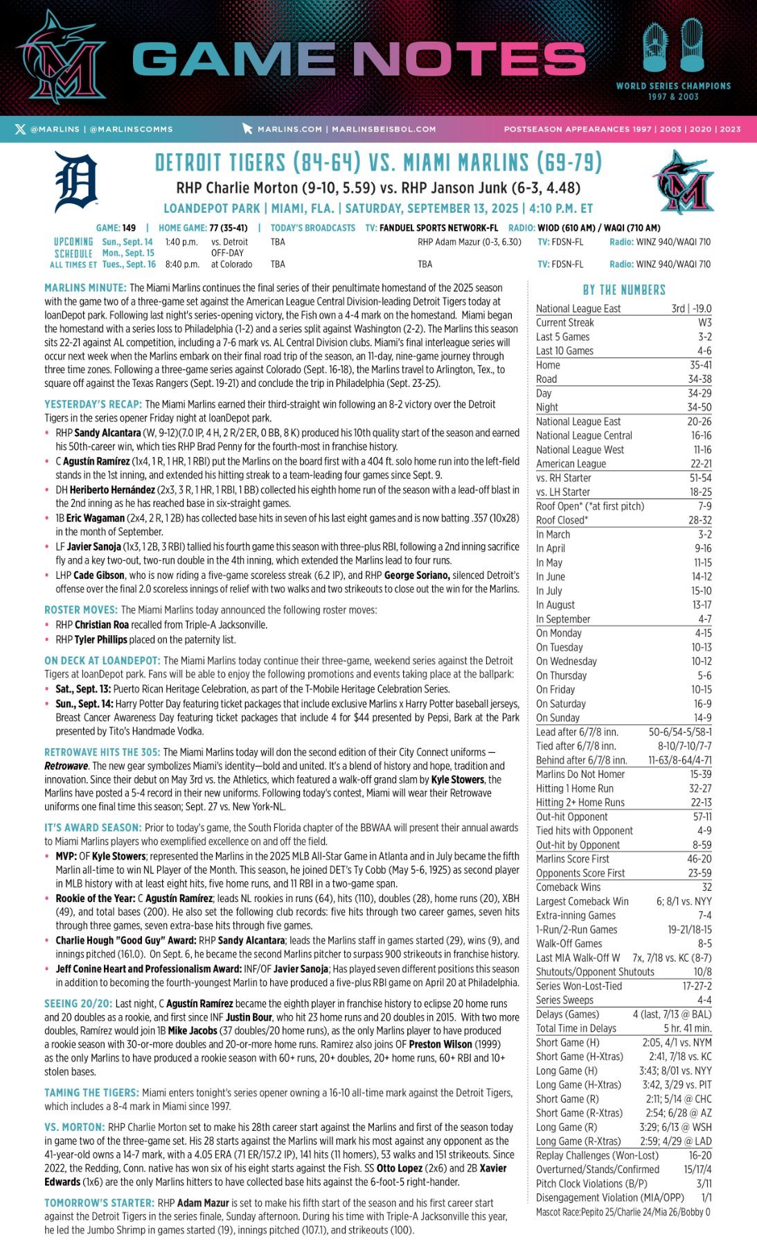 09.13 vs. DET - Marlins Game Notes-images-0.jpg