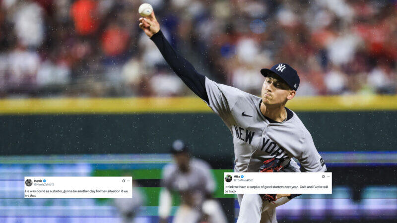 “Absolutely No Need”: “He Was Horrid” – Yankees Fans Slam Door on Luke Weaver Joining Starting Rotation